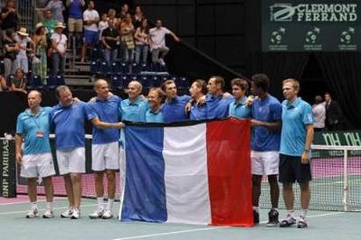 Пять французских городов хотят принять полуфинал Кубка Дэвиса